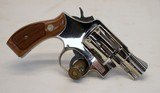 Smith & Wesson AIRWEIGHT Model 12-3 FACTORY NICKEL Revolver .38Spl - 6 of 15