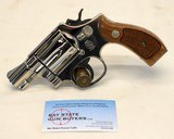 Smith & Wesson AIRWEIGHT Model 12-3 FACTORY NICKEL Revolver .38Spl - 1 of 15