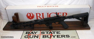 Ruger PC CARBINE semi-automatic rifle 9mm BOX & Magazine FLIP UP SIGHTS