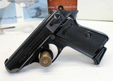Scarce 1969 Walther PPK/S semi-auto pistol .380ACP Box Manual Target - 2 of 11