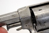 antique ALLEN & WHEELOCK Side Hammer Revolver .32 Rimfire Functioning! - 5 of 15