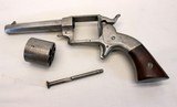 antique ALLEN & WHEELOCK Side Hammer Revolver .32 Rimfire Functioning! - 15 of 15