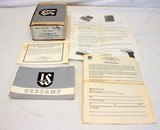 Rare LW SEECAMP LWS .25ACP semi-auto pistol CONCEAL CARRY Box Manual - 9 of 9