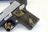 Sig Sauer P238 semi-auto pistol .380ACP Conceal Carry (BLACKWOOD GRIPS) Box Mags - 4 of 12