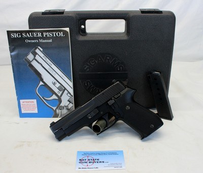Early SIG SAUER P220 semi-auto pistol
MADE IN W. GERMANY .45ACP Box Manual (2) Mags G SN#