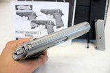 1996 Interarms WALTHER PPK/S semi-auto pistol .380acp Case, Manual, (2) Mags & Target - 8 of 11