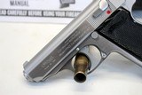 1996 Interarms WALTHER PPK/S semi-auto pistol .380acp Case, Manual, (2) Mags & Target - 4 of 11