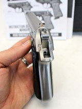 1996 Interarms WALTHER PPK/S semi-auto pistol .380acp Case, Manual, (2) Mags & Target - 9 of 11
