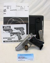 1996 Interarms WALTHER PPK/S semi-auto pistol .380acp Case, Manual, (2) Mags & Target - 1 of 11
