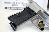 1996 Interarms WALTHER PPK/S semi-auto pistol .380acp Case, Manual, (2) Mags & Target - 6 of 11