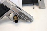 1996 Interarms WALTHER PPK/S semi-auto pistol .380acp Case, Manual, (2) Mags & Target - 7 of 11