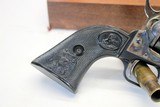 1985 Colt Frontier JOHN WAYNE COMMEMORATIVE Single Action Revolver .22 WOOD CASE - 7 of 14