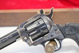 1985 Colt Frontier JOHN WAYNE COMMEMORATIVE Single Action Revolver .22 WOOD CASE - 3 of 14