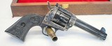 1985 Colt Frontier JOHN WAYNE COMMEMORATIVE Single Action Revolver .22 WOOD CASE - 6 of 14