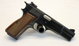 BROWNING HI POWER semi-auto pistol 9mm MADE IN BELGIUM Super Clean Example! - 4 of 10