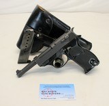 1966 WALTHER P1 semi-automatic pistol 9mm (2) P38 Mags & Holster