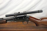 1942 Winchester MODEL 61 pump action rifle .22 cal WEAVER G4 Scope - 3 of 15