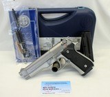 Beretta MODEL 92FS INOX Stainless Steel semi-auto pistol 9mm UNUSED Box Manual - Image 1 of 12