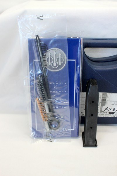 Beretta MODEL 92FS INOX Stainless Steel semi-auto pistol 9mm UNUSED Box Manual - Image 2 of 12