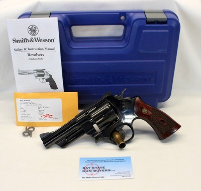 Smith & Wesson MODEL 27-9 SA/DA revolvCASE & MANUAL Excellent! - Image 1 of 14