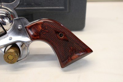 2012 Ruger NEW VAQUERO Single Action Revolver. 45 Col HIGH GLOSS STAINLESS Unfired - Image 2 of 14