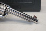 2012 Ruger NEW VAQUERO Single Action Revolver. 45 Col HIGH GLOSS STAINLESS Unfired - Image 10 of 14