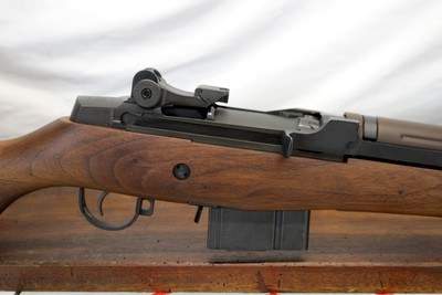 Springfield Armory M1A semi-auto rifle .308 Win STAINLESS NATIONAL MATCH Barrel WALNUT Stock - Image 11 of 15