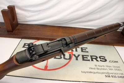 Springfield Armory M1A semi-auto rifle .308 Win STAINLESS NATIONAL MATCH Barrel WALNUT Stock - Image 6 of 15