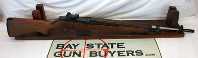 Springfield Armory M1A semi-auto rifle .308 Win STAINLESS NATIONAL MATCH Barrel WALNUT Stock - Image 9 of 15
