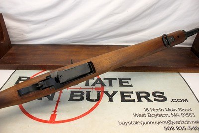 Springfield Armory M1A semi-auto rifle .308 Win STAINLESS NATIONAL MATCH Barrel WALNUT Stock - Image 7 of 15