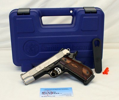 Smith & Wesson SW1911SC E Series semi-auto pistol .45ACP Case Manual HIGH CONDITION - Image 1 of 11