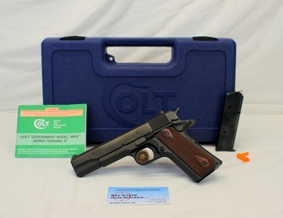 New Manufacture COLT 1911 GOVERNMENT MODEL Series 70 MODEL 01911C Box Manual - Image 1 of 13