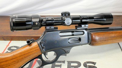 MARLIN Model 444SS Lever Action Rifle .444 Marlin BUSHNELL Scope - Image 11 of 14
