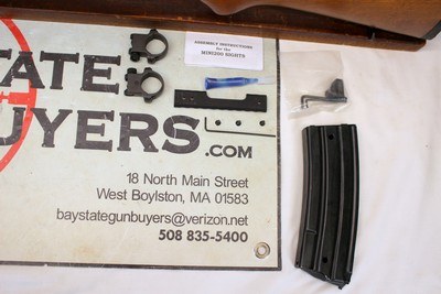 2016 Ruger MINI-14 semi-automatic rifle 5.56 (2) Mags SCOPE RINGS Clean! - Image 11 of 15