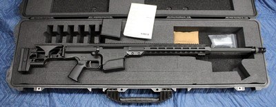 BARRETT MRAD Bolt Action Long Range Rigle .338 LAPUA (2) Mags Manual Case MINTY - Image 9 of 15