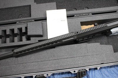 BARRETT MRAD Bolt Action Long Range Rigle .338 LAPUA (2) Mags Manual Case MINTY - Image 8 of 15