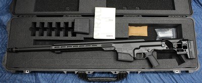 BARRETT MRAD Bolt Action Long Range Rigle .338 LAPUA (2) Mags Manual Case MINTY - Image 1 of 15