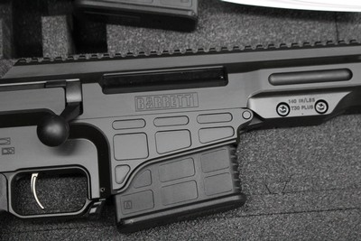BARRETT MRAD Bolt Action Long Range Rigle .338 LAPUA (2) Mags Manual Case MINTY - Image 12 of 15