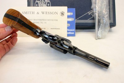 Smith & Wesson MODEL 18-3 Combat Masterpiece Revovler .22LR Box Manual - Image 12 of 15