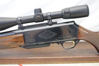 Browning BAR MARK II semi-automatic rifle 30-06 Sprg SUPER CLEAN w/ Nikon Scope - Image 3 of 12