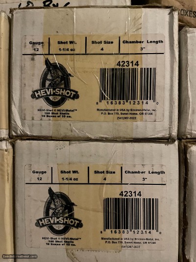 HEVI SHOT, 12 Gauge, 4 shot, 3 inch