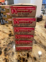 Hornady, 204 Ruger, 32 Gr V-Max - 1 of 1