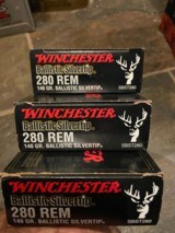 Winchester, 280 Rem, 140 gr Ballistic Silver Tip, 46 Rounds - 1 of 1