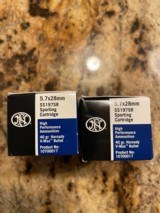 FNH USA, 5.7x28mm, 40 gr Hornady V-Max, 100 Rounds - 1 of 2