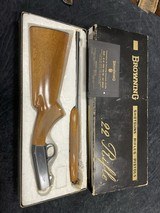 Browning ( Belgium) Grade I, 22 Auto Take-Down - 1 of 9