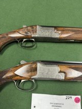 Belgium Browning B25 Custom Shop Pigeon Grade 12 Gauge Pair - 5 of 17