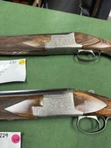 Belgium Browning B25 Custom Shop Pigeon Grade 12 Gauge Pair - 8 of 17