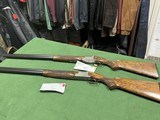 Belgium Browning B25 Custom Shop Pigeon Grade 12 Gauge Pair - 1 of 17