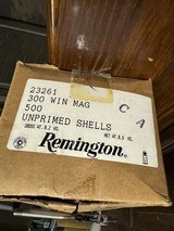 Remington, New .300 Winchester Mag. Brass, Unprimed