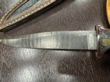 Rick Dunkerley, Custom Damascus Knife - 4 of 16